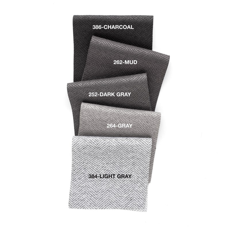 100% Blackout Backtab Herringbone Linen Curtains, 19 Color Options. image 8