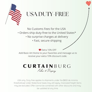 100% Blackout Extra Wide Embroidered Linen Curtains, 3 Colors, Living Room, Bedroom Drapes, Pinch Pleat, Grommet, Rod Pocket, Hooks & Rings. image 2