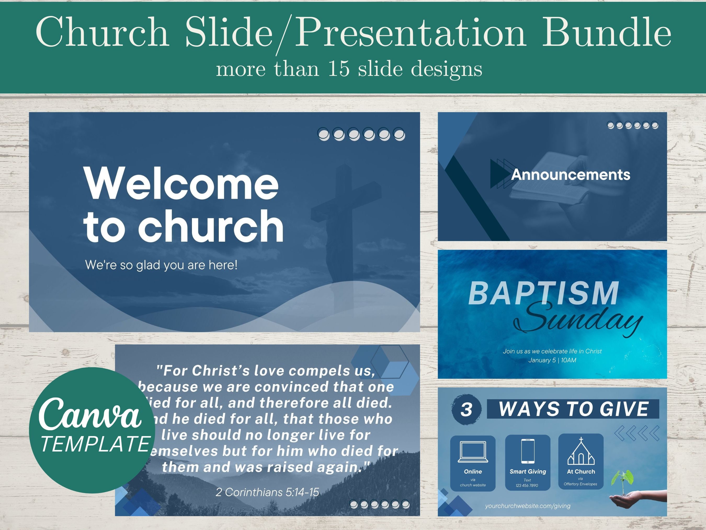 Church Announcement Slides