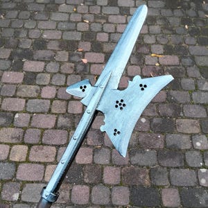 Halabardy LARP 240 cm - kształty użytkowe