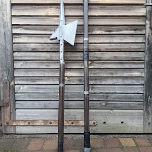 Halabardy LARP 250 cm - kształty użytkowe