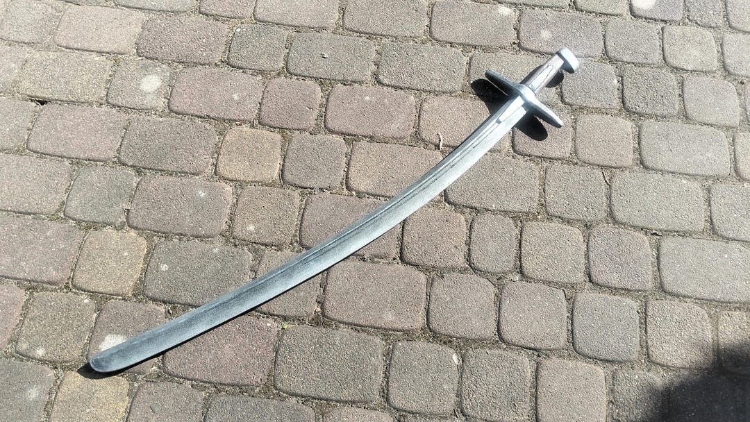 Handcrafted Curved LARP Sabre – Balanced Saber, Fiberglass Core - Etsy