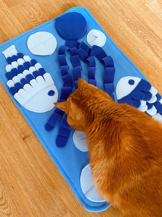 Make and Take a Snuffle Mat Event with Cats - (1 hr) — El Jefe Cat