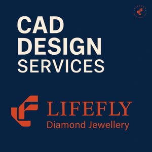 Custom Jewelry CAD Design, 3D Jewelry Mock-Up, Personalized Ring 3D Model, Custom Engagement Ring Design Preview