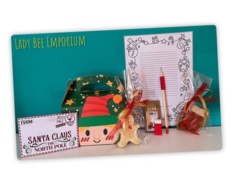 Christmas box dal Polo Nord - Kit di Natale per scrivere la letterina a Babbo Natale