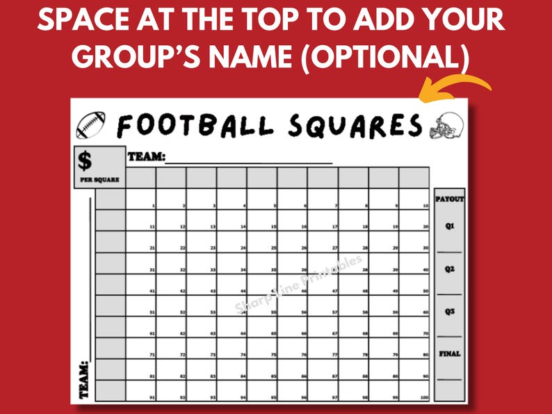Printable Football Squares PDF - Il 794xN.6381902181 K7hy