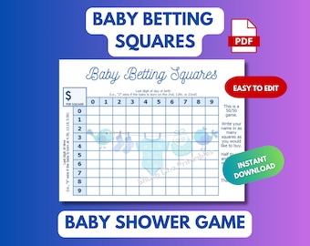 Babyweddenschappen: leuk voorspellingsspel voor een regenbui (invulbare pdf)