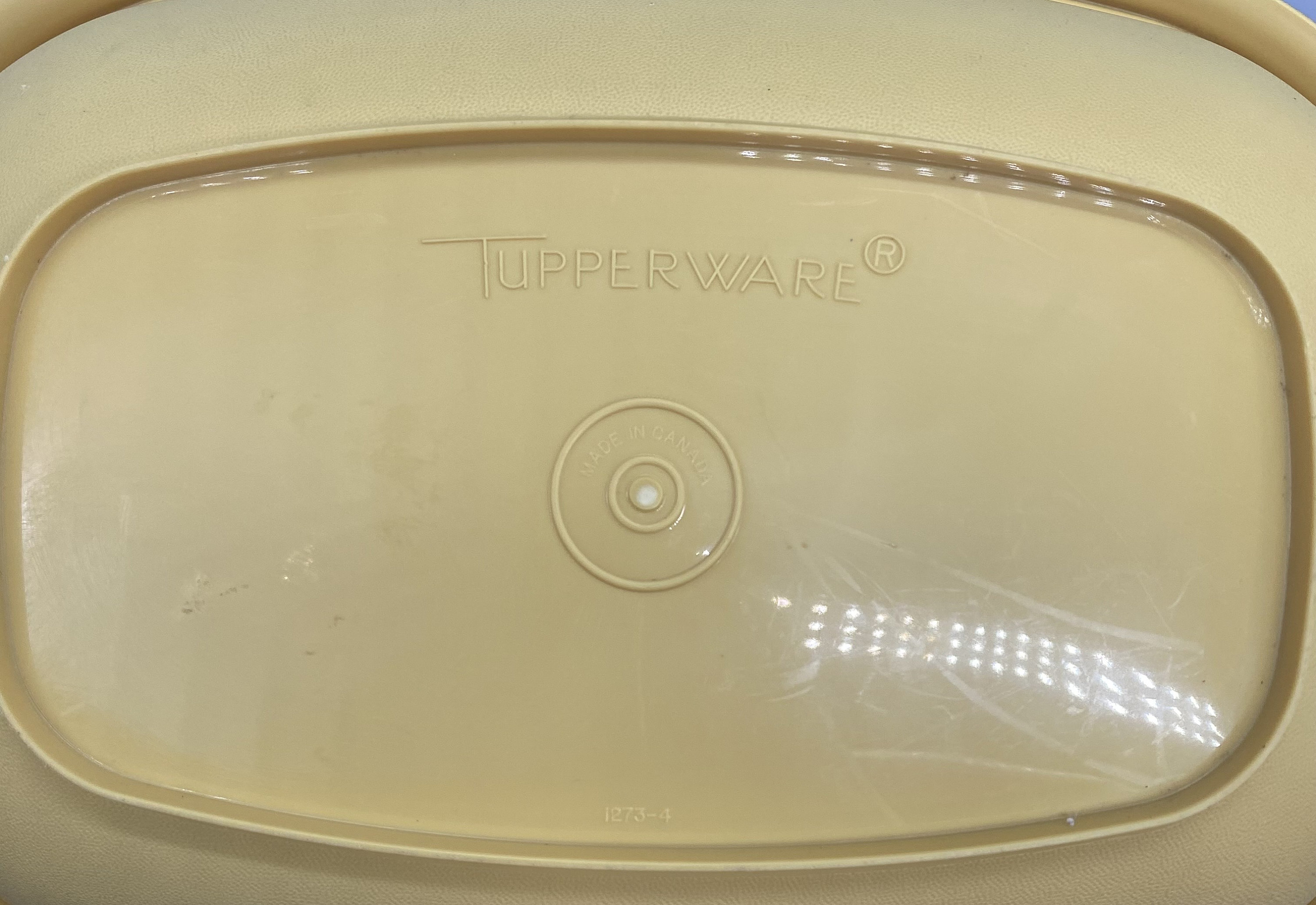 Vintage Tupperware Vegetable Steamer Harvest Gold Etsy