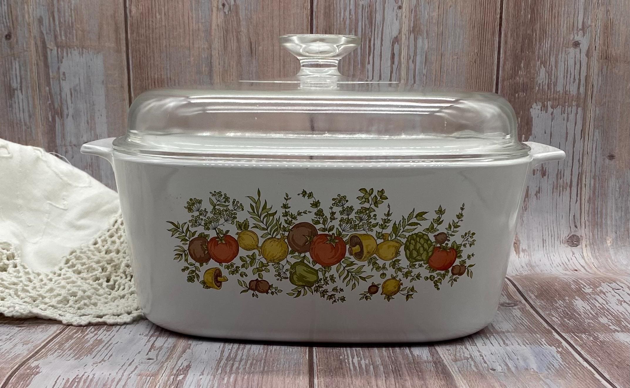 Vintage Corning Corning Ware Spice Of Life Quart Corning Ware
