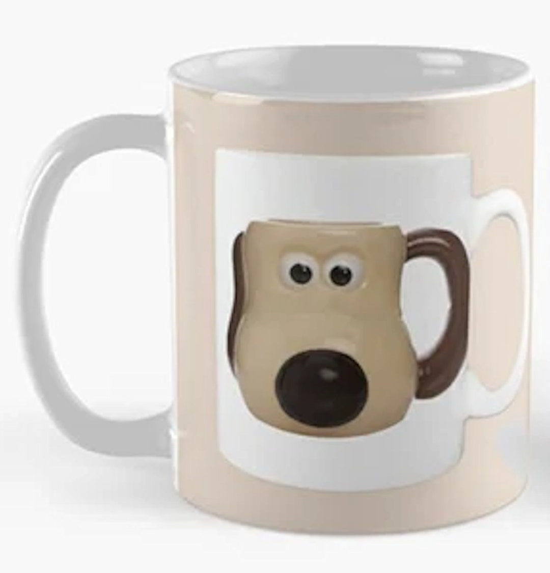 Gromit in A Mug Inside A Gromit Mug Novelty Funny Anniversary Birthday