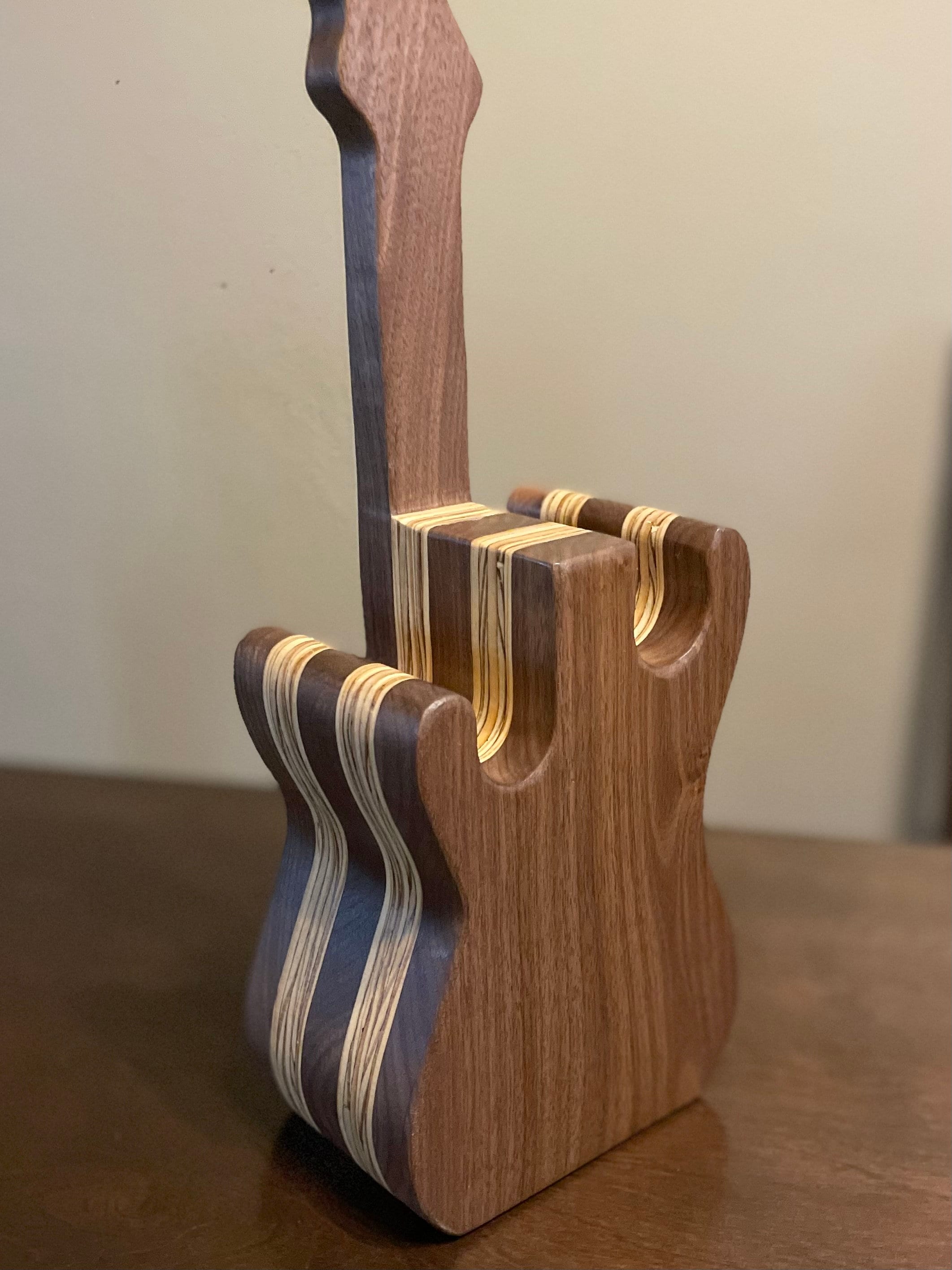 Guitar Bandsaw Box, Bandsaw Box, Keepsake Box, Home Decor, Guitar Art