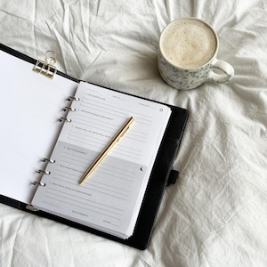 Daily Journal for Wellness & Growth - A4/A5/Letter/Half Size - Digital or Printable - Gratitude Journaling, Self-Improvement, Reflection