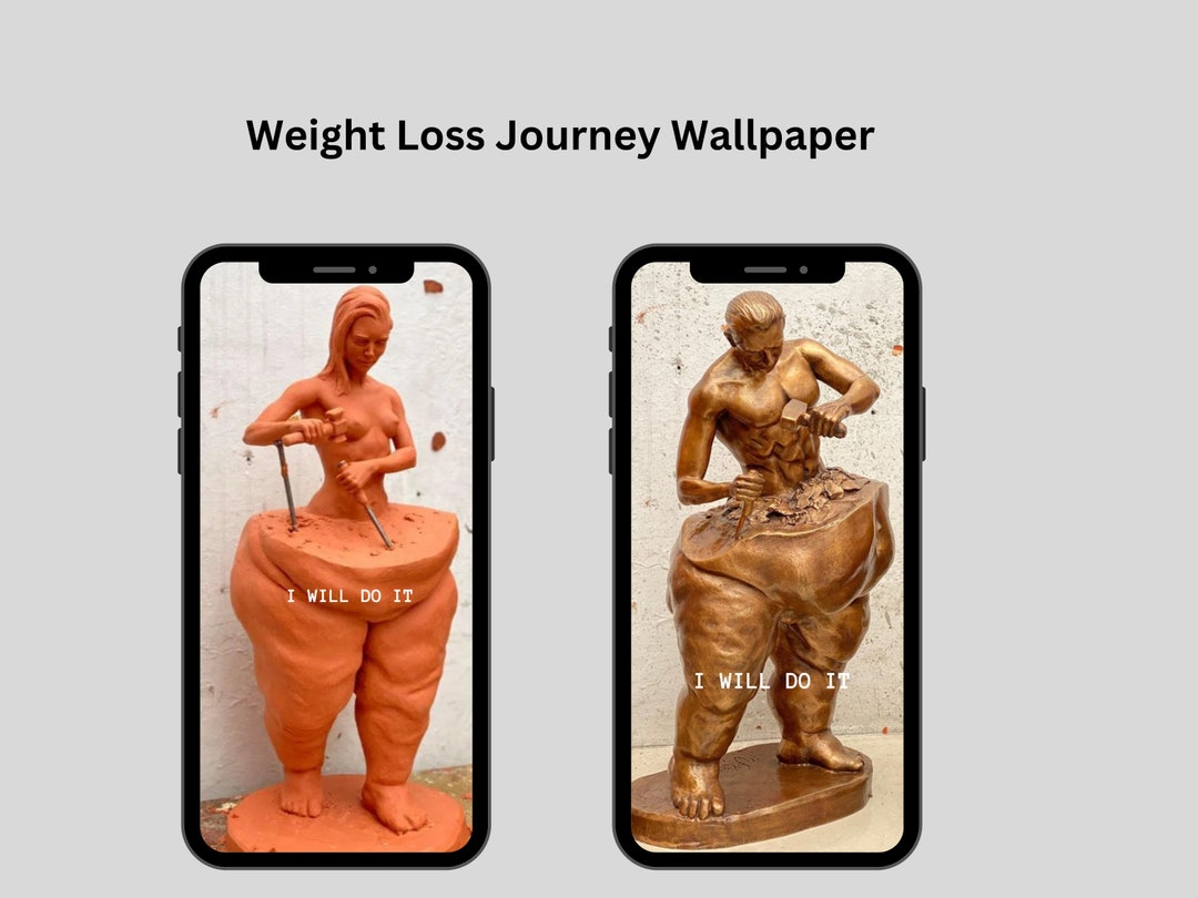 IPhone Wallpaper Weight Loss Journey Motivational Wallpaper - Etsy