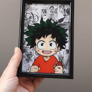 Pittura su vetro Deek / Pittura su vetro Mido / Anime / Cartoni animati / Pop Art / Regalo / Regalo / Arte eroe / Arte