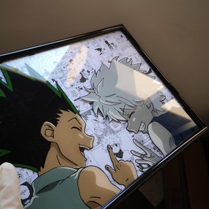 Custom Glass Painting / Anime / Cartoon / Pop Art / Gift / Art