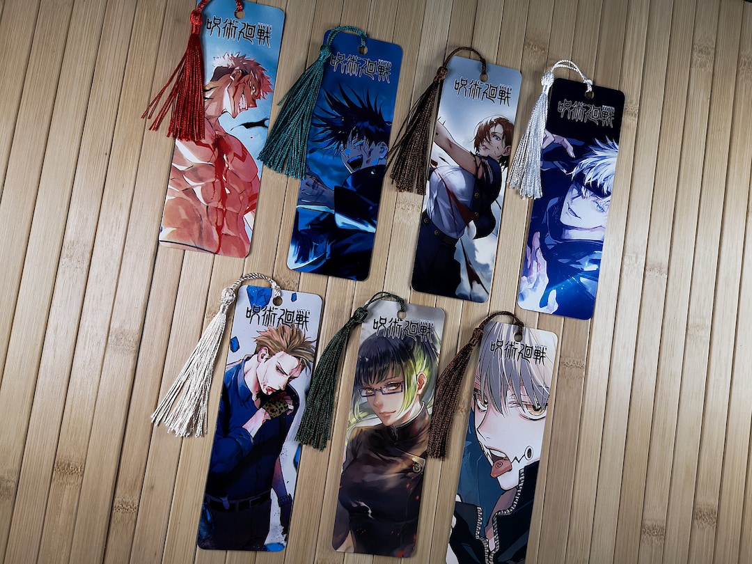 Anime Bookmark / Anime Bookmarks / Anime / Cartoon / Pop Art / Gift