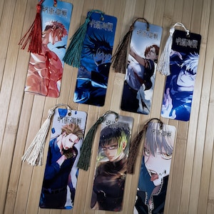 Anime Bookmark / Anime Bookmarks / Anime / Cartoon / Pop Art / Gift / Gift / Art / Art