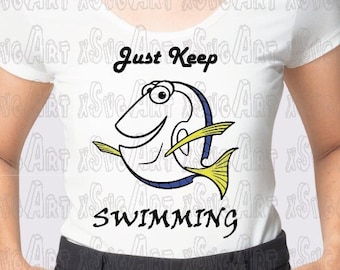 Dory SVG, Nemo Fisch Cricut, Layered Plotterdatei (Digitaler Download)