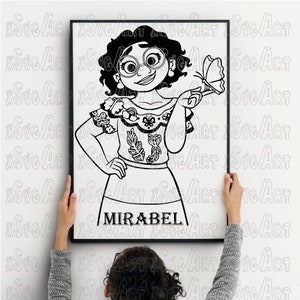 Mirabel Svg, Encanto Svg, Encanto Mirabel Digital Download, Cricut File for Cutting Machine, Mirabel Madrigal Svg Instant Download