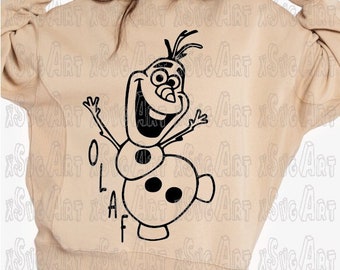 Olaf Frozen SVG, Elsa Anna Cut File (Digital Download)