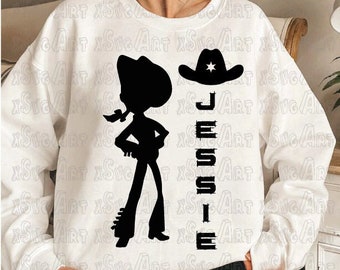 Jessie Toy Story SVG, Cartoon Clipart, Cricut Cut File (Digital Download)