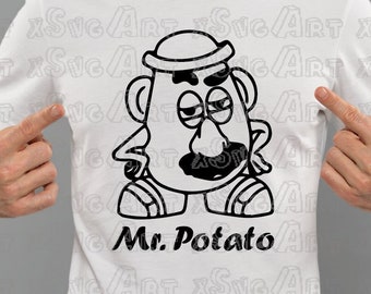 Mr. Potato Head SVG, Toy Story Clipart (Digital Download)