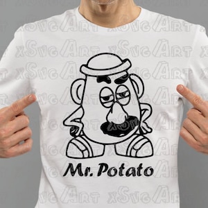 Mr Potato Head Svg, Toy Story Svg, Woody Svg, Funny Svg, Toy Story Cartoon Clipart Jessie Svg, Corte de vinilo, Archivo Svg para cricut, SVG imprimible