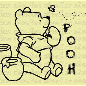 Winnie Svg, Winnie The Pooh Svg, Pooh Svg, Winnie The Pooh, Eeyore Svg, Tigger Svg, Pooh Bear Svg, Stitch Svg, Cartoon Svg, Digital Download