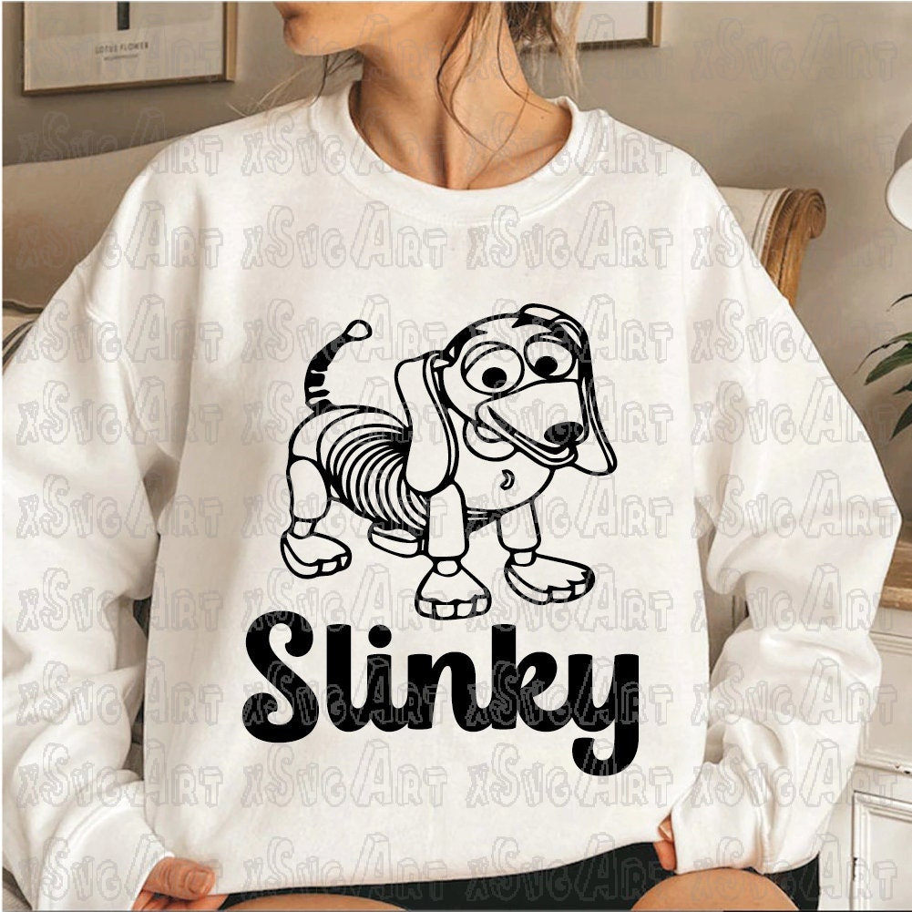 Toy Story Svg, Slinky Dog, Woody Svg, Slinky Dog Svg, Buzz Svg, Forky Svg, Slinky Toy Story Svg, Slinky Toy Dog Png, Slinky Clipart Png