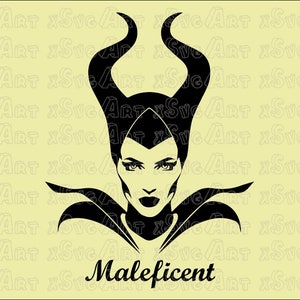Maleficent Svg Cut Files, Cricut, Silhouette Cameo, Svg Cut Files, Digital Files, Mlaleficent Digital Cut Files, Cricut Machines Svg