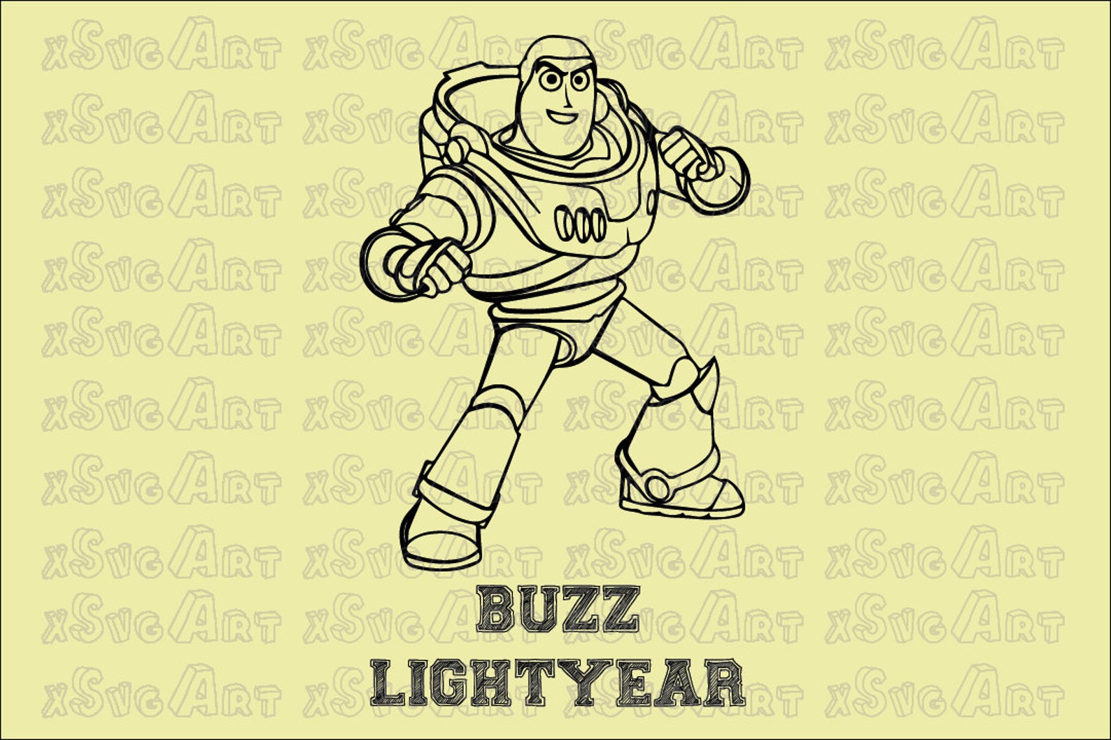 Buzz Svg, Buzz Lightyear Svg, Toy Story Svg, Digital Download, Woody