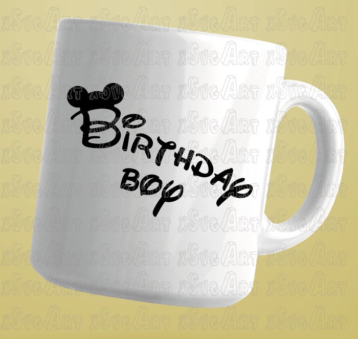 Mickey Mouse Birthday Boy Svg, Mickey Mouse Svg, Svg File for Cricut ...