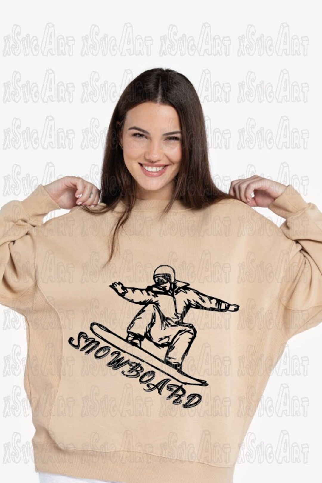 Snowboard Svg Files, Snowboard Cricut Digital File, Snowboarder