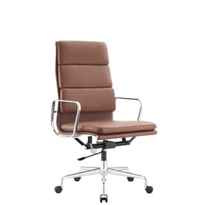 Tan Leather 219 Style High Back Office Chair