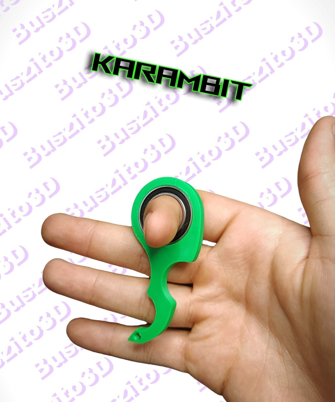 Karambit Keychain Spinner Version PRO With Bearing Tiktok Etsy
