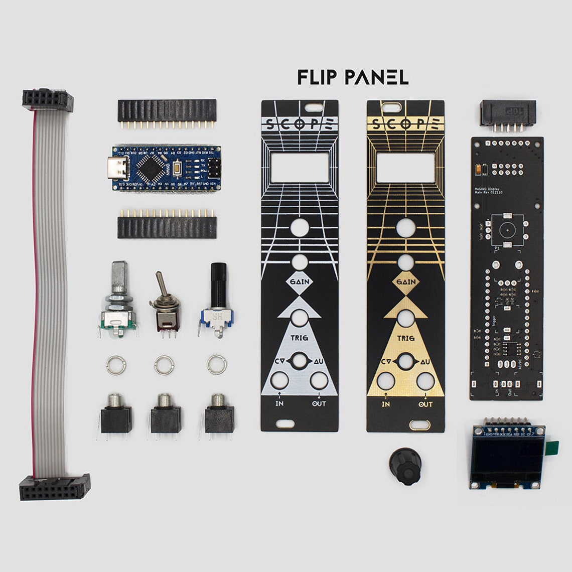 Eurorack Display Raspberry SCOPE OLED Display - Eurorack - Etsy