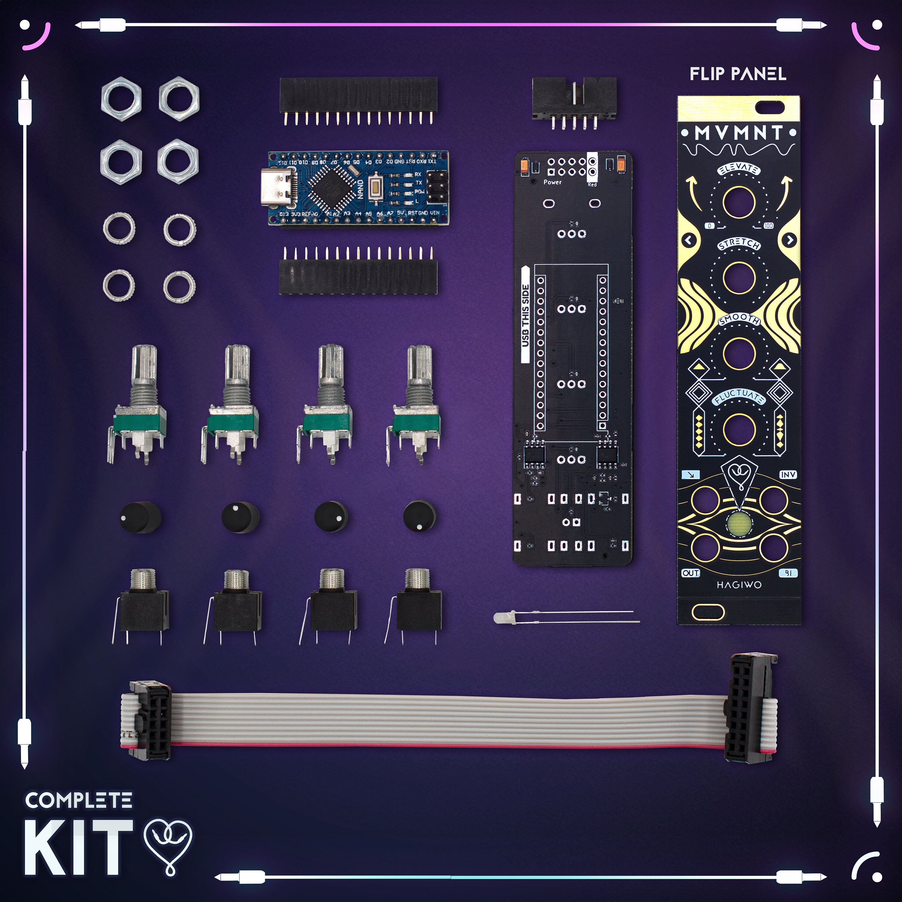 MVMNT | Bezier Curve - Smooth Random CV Generator | LFO | Eurorack - Etsy