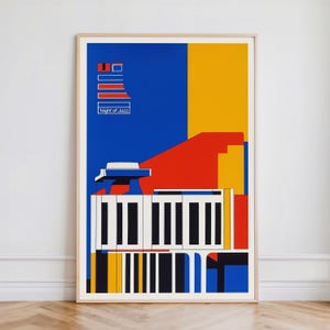 Jazz Piano Poster | Vintage Jazz Club Wall Art | Abstract Music Print | Retro Concert Poster | Night of Jazz Decor