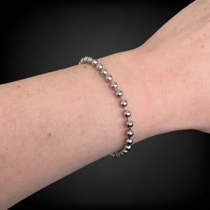 ブレスレット Star Ball Chain Bracelet #5931 Star Ball Chain Bracelet - Stainless Steel- Star Bracelet