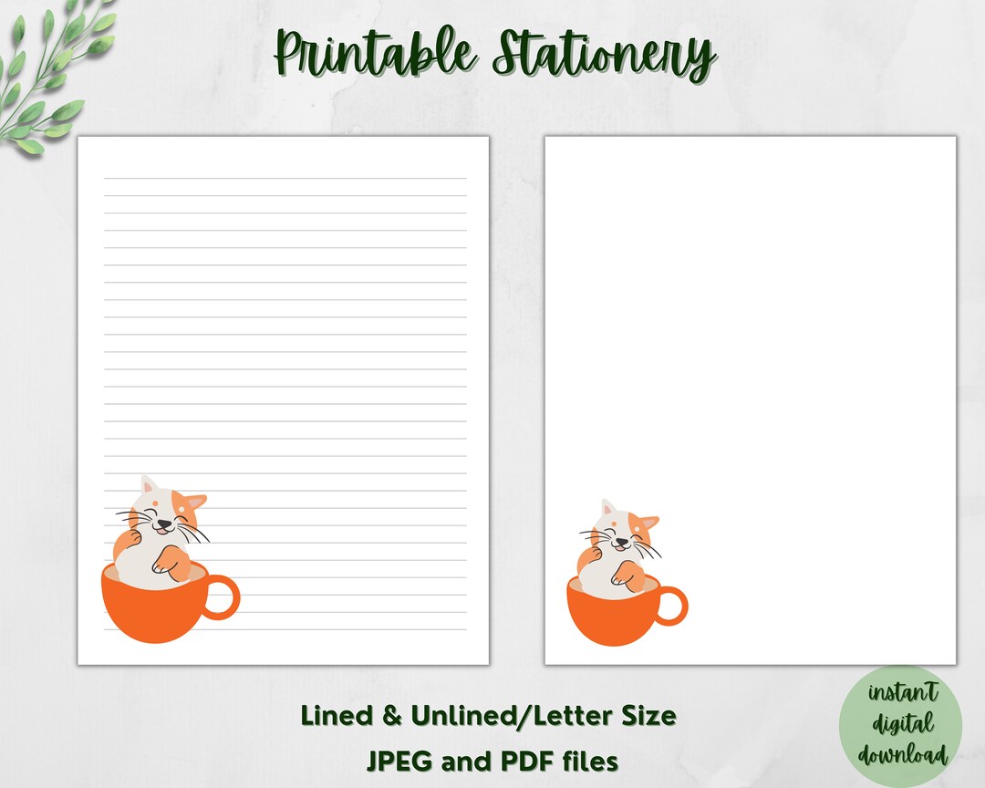 printable-cat-stationery-printable-writing-paper-printable-etsy