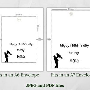 Happy Father's Day Printable Card for Fathers Day Card Dad Child ...