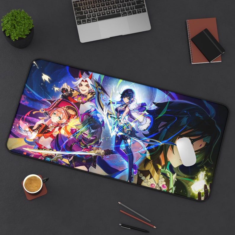Genshin Impact Xiao Mousepad Yelan Mouse Mat Anime Mousepad Etsy UK