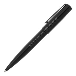 May include: A black ballpoint pen with the word "CROSS" engraved on the barrel.