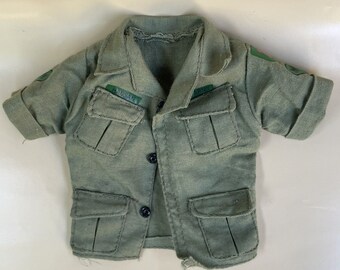 Gilet Militaire Vert échelle 1/6 – Accessoire Pour Figurine 12 Pouces (soldat, Ranger) NEUF
