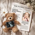Big Sister Pregnancy Announcement Template | Newspaper Baby Reveal | Digital Social Media Pregnancy Reveal | Promoted To Big Sister