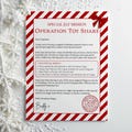 Elf Toy Donation Letter Printable | Elf Kindness Mission | Christmas Declutter Letter | North Pole Charity Message | Elf Ideas