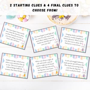 Easter Scavenger Hunt Printable Easter Egg Hunt Clues for Kids Easter Scavenger Hunt Printable Easter Egg Hunt Clues for Kids