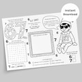 Elf 67 Activity Sheet Printable | Funny Elf Ideas | Elf Arrival Ideas | Elf Puzzles | Instant Download