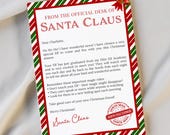 Elf Welcome Letter From Santa | First Time Elf Arrival Note | Personalized Elf Introduction Letter | Printable Santa Letter