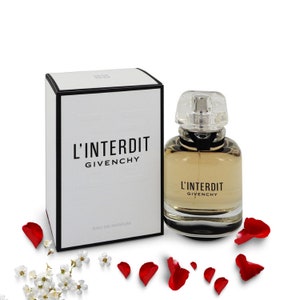 L&#39;interdit Perfume by Givenchy Eau De Parfum 1.7 fl.oz / 50 ml Vintage Cologne For Women New Boxed 100% Authentic